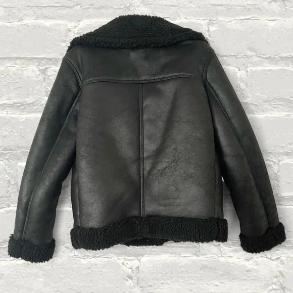 H&M Oversized Teddy-Fleece-Lined Jacket - Picture 4 of 4